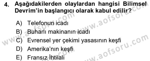 Sosyolojide Araştırma Yöntem ve Teknikleri Dersi Ara Sınavı Deneme Sınav Soruları 4. Soru