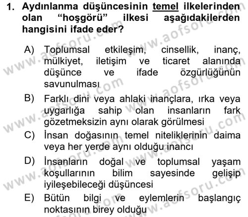 Sosyolojide Araştırma Yöntem ve Teknikleri Dersi 2016 - 2017 Yılı (Final) Dönem Sonu Sınav Soruları 1. Soru