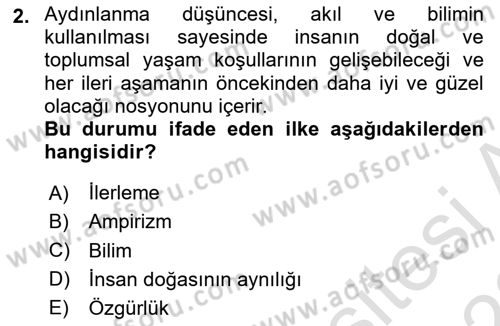 Sosyolojide Araştırma Yöntem ve Teknikleri Dersi 2021 - 2022 Yılı (Final) Dönem Sonu Sınav Soruları 2. Soru