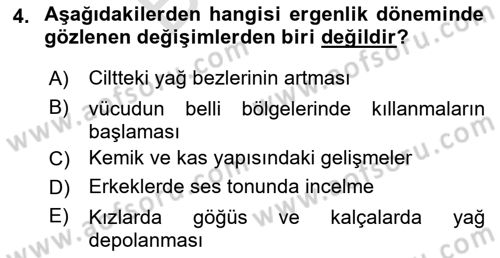 Birey ve Davranış Dersi 2023 - 2024 Yılı (Final) Dönem Sonu Sınav Soruları 4. Soru