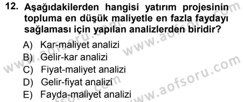 Turizm Sosyolojisi Dersi 2012 - 2013 Yılı (Final) Dönem Sonu Sınav Soruları 12. Soru