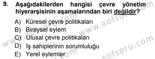 Turizm Sosyolojisi Dersi 2012 - 2013 Yılı (Final) Dönem Sonu Sınav Soruları 9. Soru