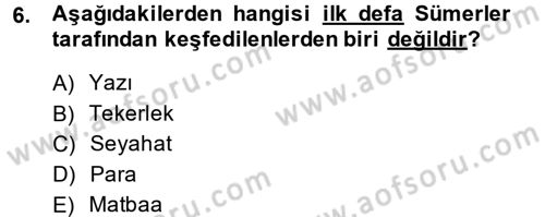 Turizm Sosyolojisi Dersi Ara Sınavı Deneme Sınav Soruları 6. Soru