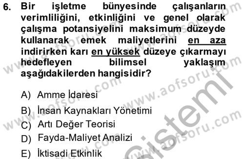 Turizm Sosyolojisi Dersi 2014 - 2015 Yılı (Final) Dönem Sonu Sınav Soruları 6. Soru