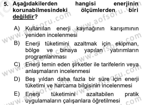 Turizm Sosyolojisi Dersi 2015 - 2016 Yılı Tek Ders Sınav Soruları 5. Soru