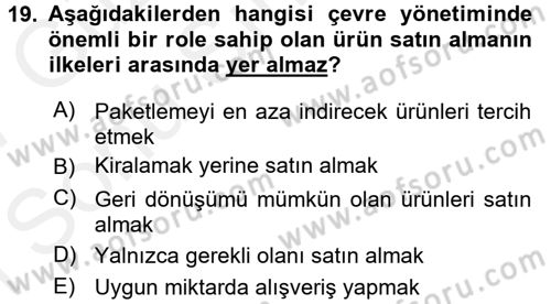 Turizm Sosyolojisi Dersi 2016 - 2017 Yılı (Final) Dönem Sonu Sınav Soruları 19. Soru