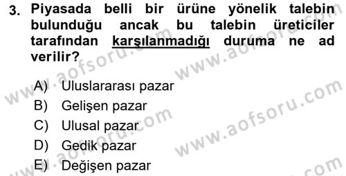 Turizm Sosyolojisi Dersi 2017 - 2018 Yılı 3 Ders Sınav Soruları 3. Soru