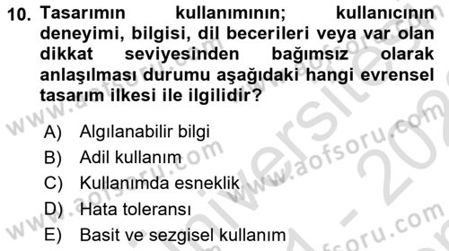 Turizm Sosyolojisi Dersi 2021 - 2022 Yılı (Final) Dönem Sonu Sınav Soruları 10. Soru