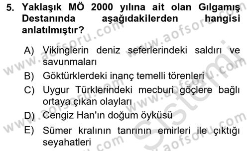 Turizm Sosyolojisi Dersi 2022 - 2023 Yılı (Vize) Ara Sınav Soruları 5. Soru