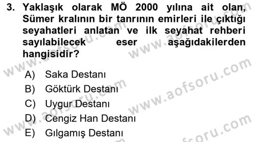 Turizm Sosyolojisi Dersi 2024 - 2025 Yılı (Final) Dönem Sonu Sınav Soruları 3. Soru