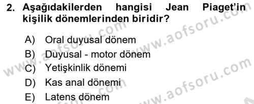 Örgütsel Davranış Dersi 2025 - 2026 Yılı (Vize) Ara Sınav Soruları 2. Soru