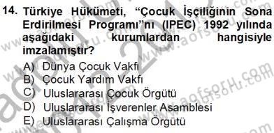 Sosyoloji 1 Dersi Ara Sınavı Deneme Sınav Soruları 14. Soru