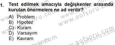 Sosyoloji 1 Dersi 2012 - 2013 Yılı (Final) Dönem Sonu Sınav Soruları 1. Soru