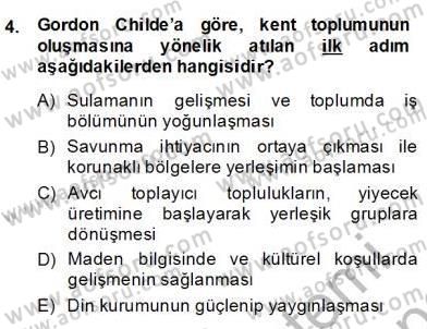 Sosyoloji 2 Dersi 2013 - 2014 Yılı (Final) Dönem Sonu Sınav Soruları 4. Soru