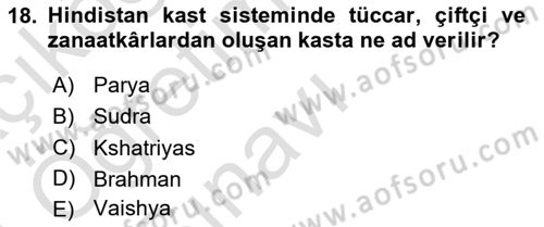 Davranış Bilimleri 1 Dersi 2023 - 2024 Yılı Yaz Okulu Sınavı 18. Soru