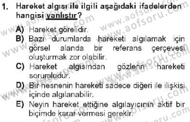 Davranış Bilimleri 2 Dersi 2012 - 2013 Yılı Tek Ders Sınav Soruları 1. Soru