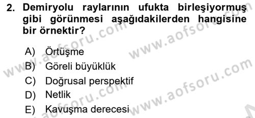 Davranış Bilimleri 2 Dersi 2021 - 2022 Yılı Yaz Okulu Sınavı 2. Soru