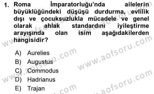 Nüfus Ve Toplum Dersi 2021 - 2022 Yılı (Final) Dönem Sonu Sınav Soruları 1. Soru