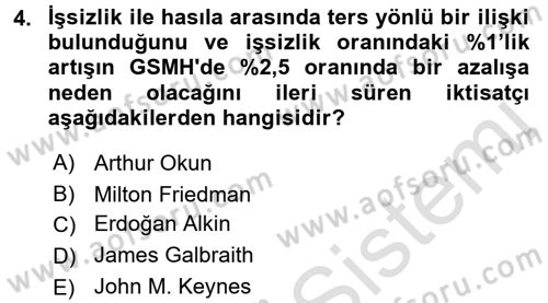 Sosyal Sorunlar Dersi 2015 - 2016 Yılı (Final) Dönem Sonu Sınav Soruları 4. Soru