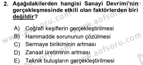 Sosyal Sorunlar Dersi 2016 - 2017 Yılı (Final) Dönem Sonu Sınav Soruları 2. Soru
