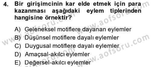 Klasik Sosyoloji Tarihi Dersi 2014 - 2015 Yılı (Final) Dönem Sonu Sınav Soruları 4. Soru