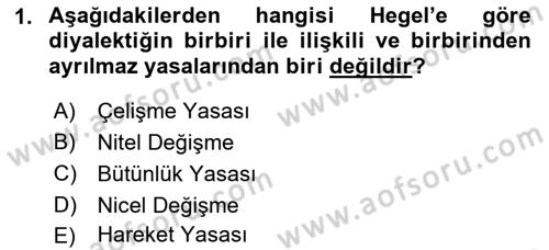Klasik Sosyoloji Tarihi Dersi 2019 - 2020 Yılı (Final) Dönem Sonu Sınav Soruları 1. Soru