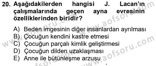 Modern Sosyoloji Tarihi Dersi 2012 - 2013 Yılı (Final) Dönem Sonu Sınav Soruları 20. Soru