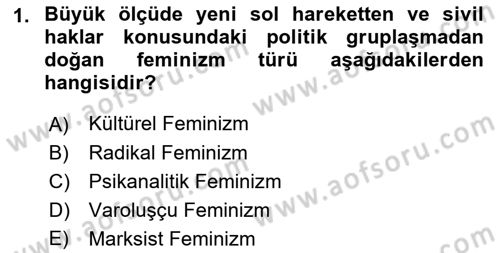 Modern Sosyoloji Tarihi Dersi 2022 - 2023 Yılı Yaz Okulu Sınav Soruları 1. Soru