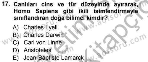 Sosyal Antropoloji Dersi 2012 - 2013 Yılı (Vize) Ara Sınav Soruları 17. Soru