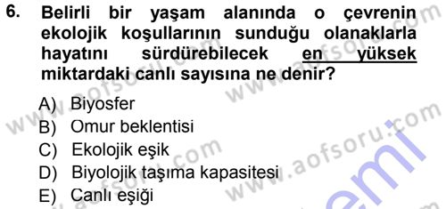 Sosyal Antropoloji Dersi 2012 - 2013 Yılı (Final) Dönem Sonu Sınav Soruları 6. Soru