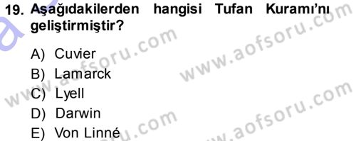 Sosyal Antropoloji Dersi 2013 - 2014 Yılı (Vize) Ara Sınav Soruları 19. Soru