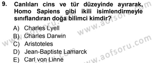 Sosyal Antropoloji Dersi 2013 - 2014 Yılı Tek Ders Sınav Soruları 9. Soru