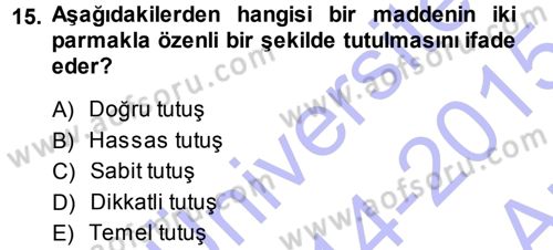 Sosyal Antropoloji Dersi Ara Sınavı Deneme Sınav Soruları 15. Soru
