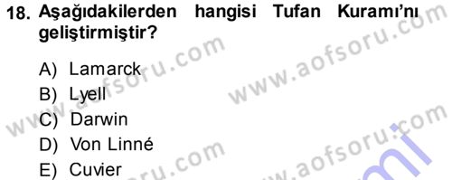 Sosyal Antropoloji Dersi Ara Sınavı Deneme Sınav Soruları 18. Soru
