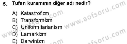 Sosyal Antropoloji Dersi 2014 - 2015 Yılı (Final) Dönem Sonu Sınav Soruları 5. Soru