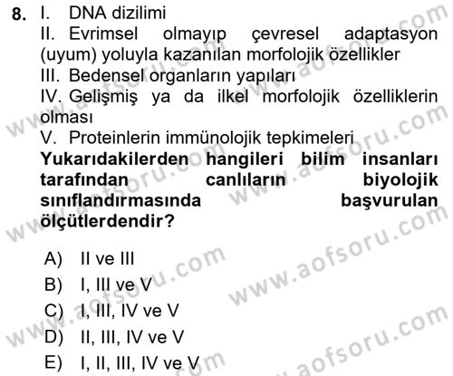 Sosyal Antropoloji Dersi 2018 - 2019 Yılı Yaz Okulu Sınav Soruları 8. Soru