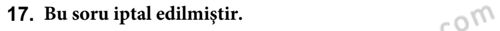 Sosyal Antropoloji Dersi 2019 - 2020 Yılı (Final) Dönem Sonu Sınav Soruları 17. Soru