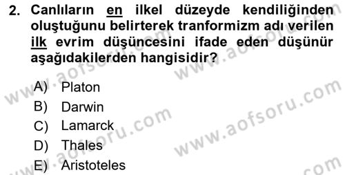 Sosyal Antropoloji Dersi 2019 - 2020 Yılı (Final) Dönem Sonu Sınav Soruları 2. Soru