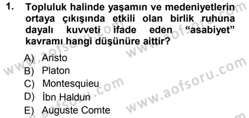 Davranış Bilimlerine Giriş Dersi 2012 - 2013 Yılı (Vize) Ara Sınav Soruları 1. Soru