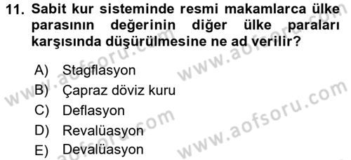 Davranış Bilimlerine Giriş Dersi 2015 - 2016 Yılı (Final) Dönem Sonu Sınav Soruları 11. Soru