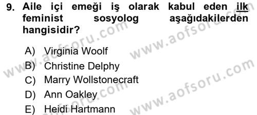 Davranış Bilimlerine Giriş Dersi 2017 - 2018 Yılı 3 Ders Sınav Soruları 9. Soru