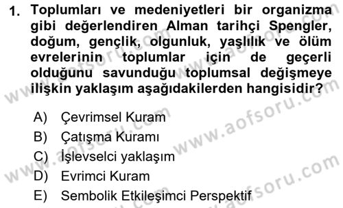 Davranış Bilimlerine Giriş Dersi 2021 - 2022 Yılı Yaz Okulu Sınav Soruları 1. Soru