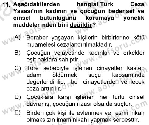 Davranış Bilimlerine Giriş Dersi 2023 - 2024 Yılı (Vize) Ara Sınav Soruları 11. Soru