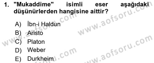 Davranış Bilimlerine Giriş Dersi 2023 - 2024 Yılı Yaz Okulu Sınav Soruları 1. Soru