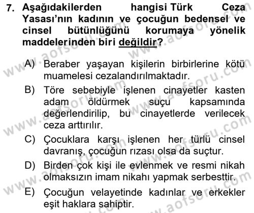 Davranış Bilimlerine Giriş Dersi 2023 - 2024 Yılı Yaz Okulu Sınav Soruları 7. Soru