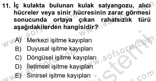 Davranış Bilimlerine Giriş Dersi 2024 - 2025 Yılı (Final) Dönem Sonu Sınav Soruları 11. Soru