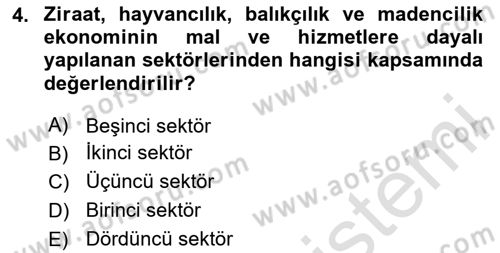 Davranış Bilimlerine Giriş Dersi 2025 - 2026 Yılı (Final) Dönem Sonu Sınav Soruları 4. Soru