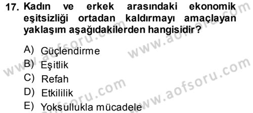 Toplumsal Değişme Kuramları Dersi 2014 - 2015 Yılı (Final) Dönem Sonu Sınav Soruları 17. Soru