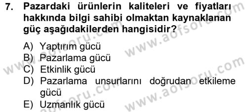 Sosyal Medya Dersi 2012 - 2013 Yılı (Vize) Ara Sınav Soruları 7. Soru