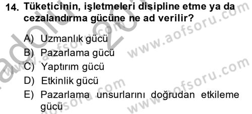 Sosyal Medya Dersi 2013 - 2014 Yılı (Vize) Ara Sınav Soruları 14. Soru